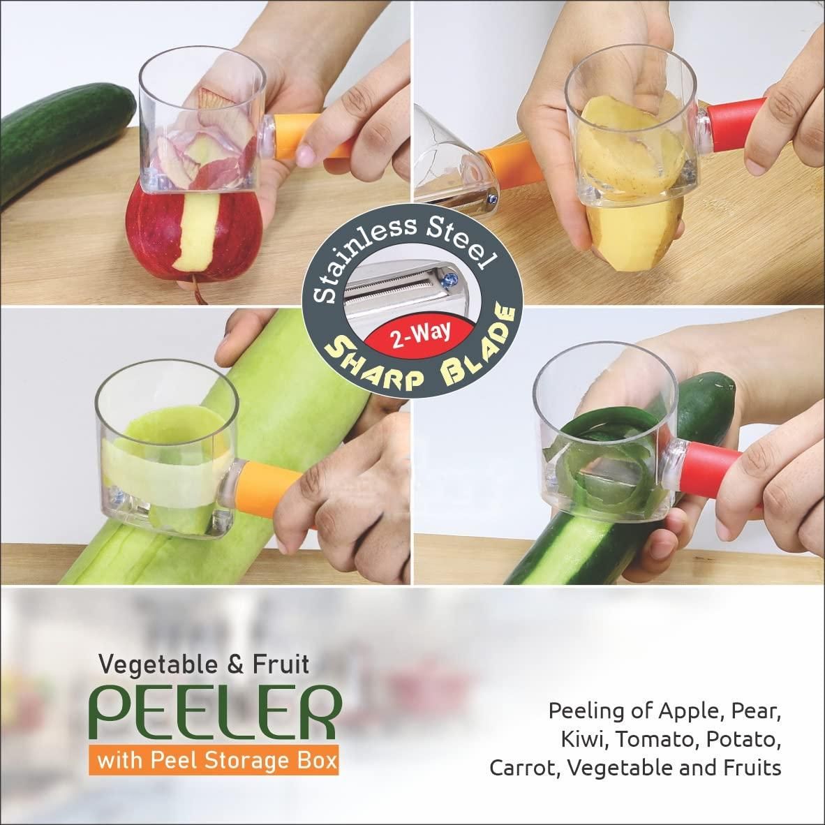 Fruit & Vegetable Cup Peeler (Buy 1 Get 1 Free)