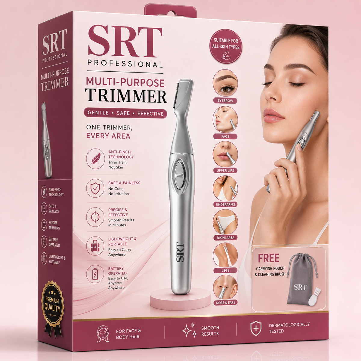 Silktrim™ All-in-One Grooming Trimmer (Exclusive ✅)