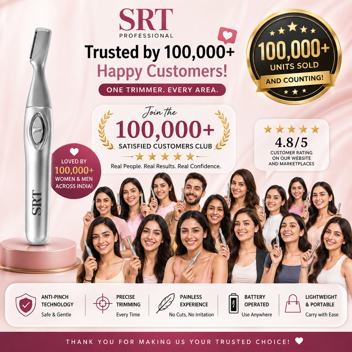 Silktrim™ All-in-One Grooming Trimmer (Exclusive ✅)