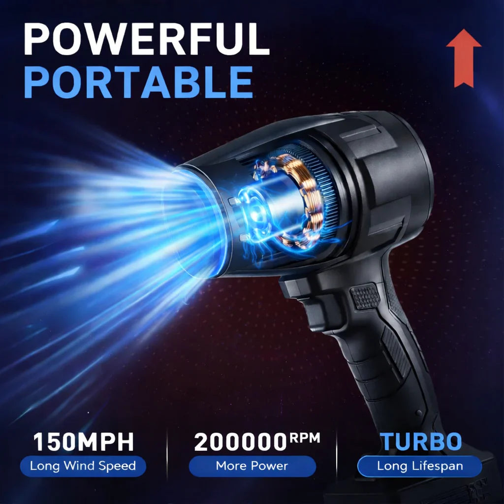 Jet Blower™ - Most Powerful Air Blower For Car, Home & Outdoor Space