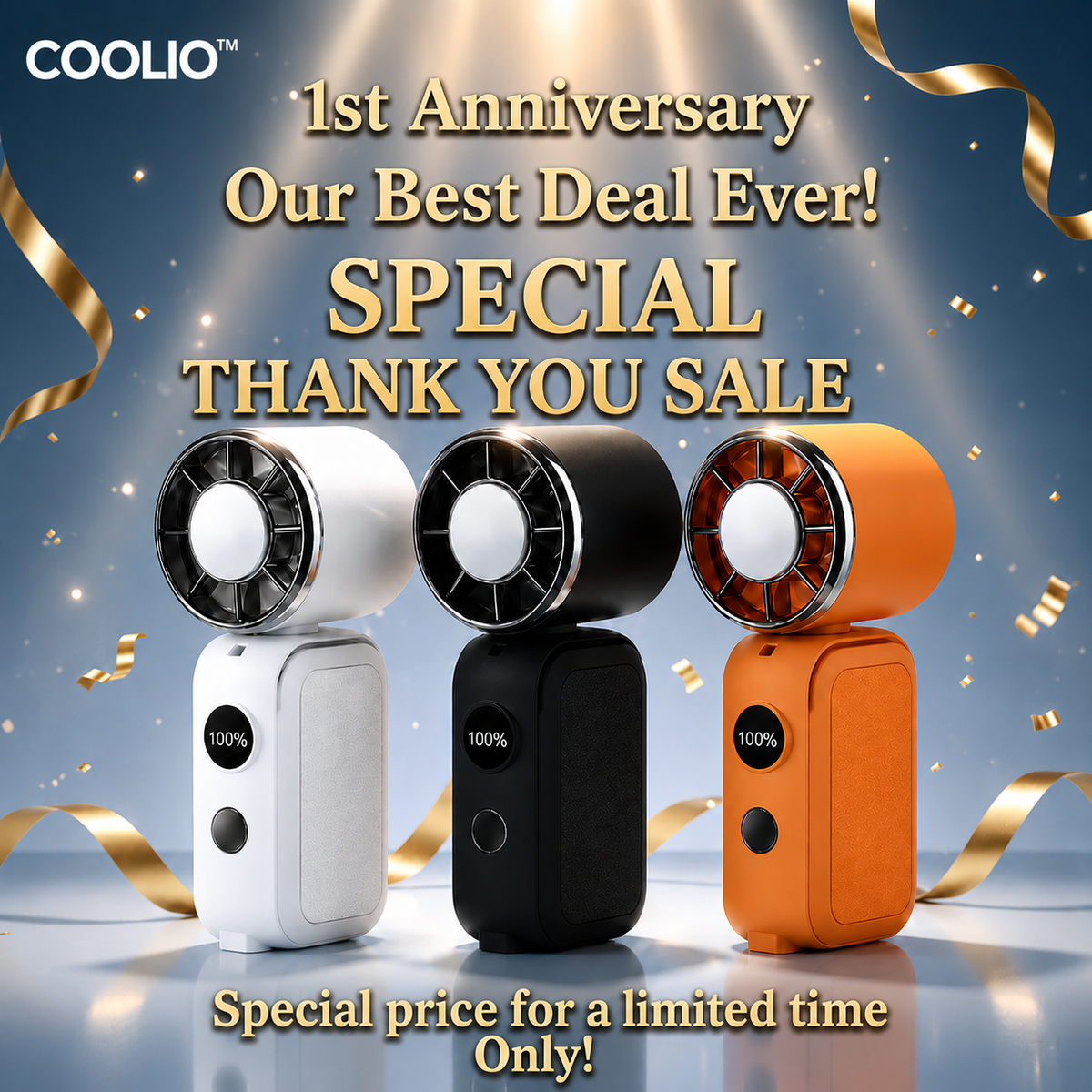 Instant Cooling Pocket Fan (6 Month Warranty)