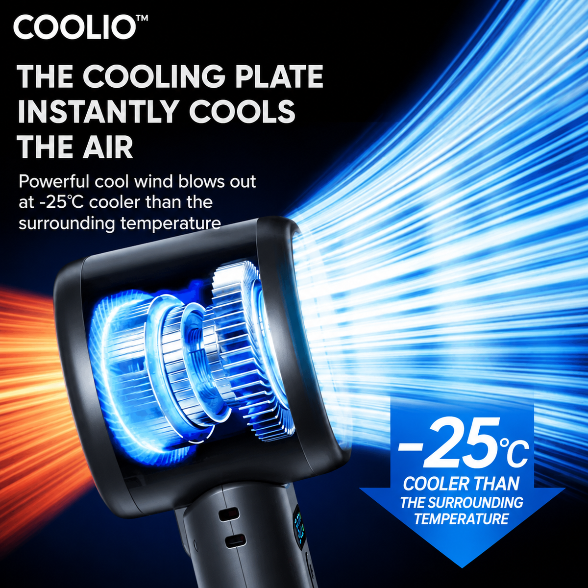 Instant Cooling Pocket Fan (6 Month Warranty)
