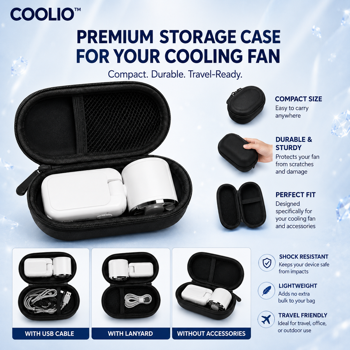 Instant Cooling Pocket Fan (6 Month Warranty)