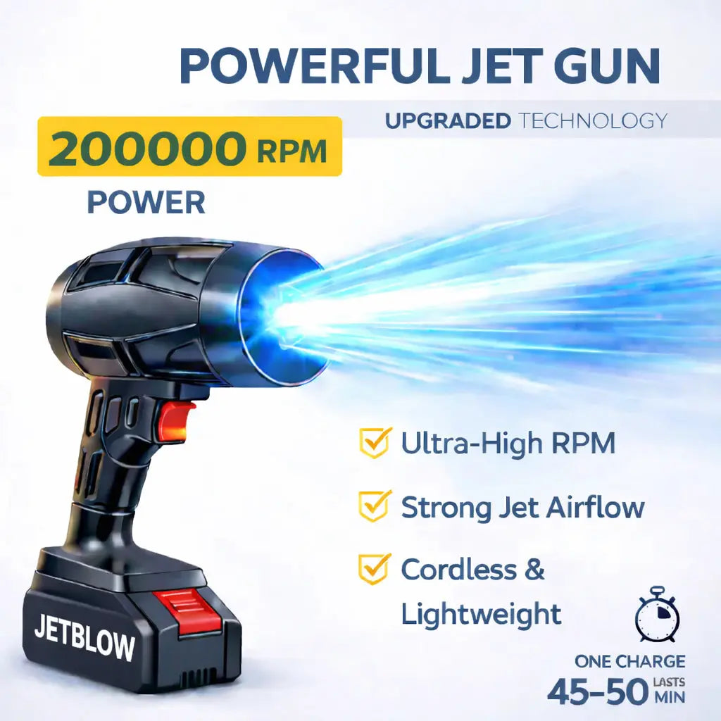 Jet Blower™ - Most Powerful Air Blower For Car, Home & Outdoor Space