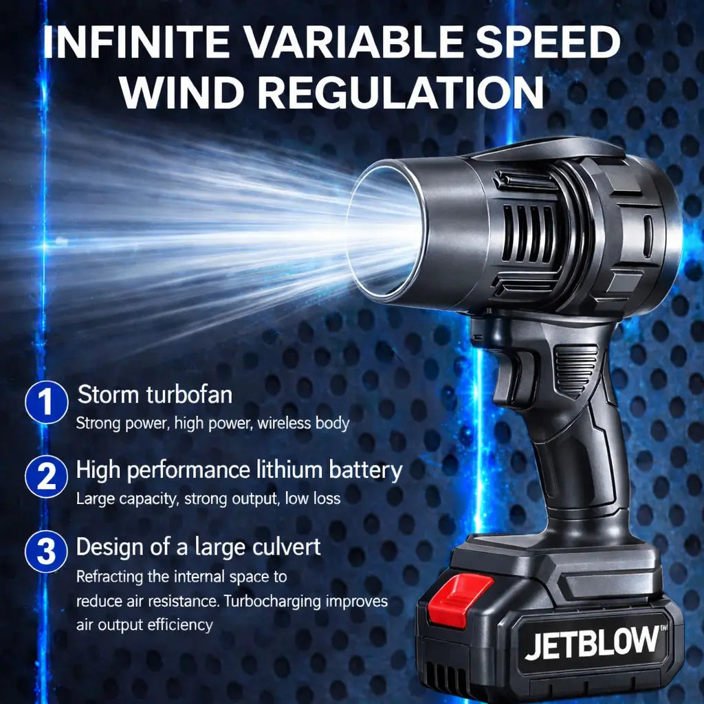 Jet Blower™ - Most Powerful Air Blower For Car, Home & Outdoor Space