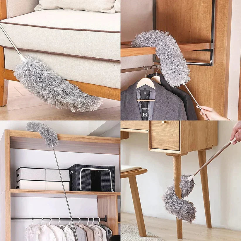 DusterPro™ Microfiber 100 Inch Extendable Fan Cleaning Duster Pro