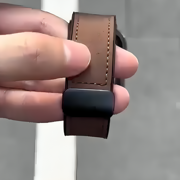 Premium Smart Watch with Adjustable Leather Strap (1 Year Warranty)