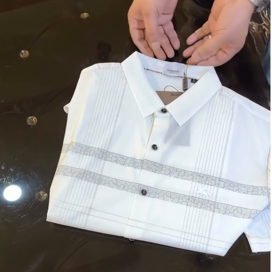 Premium Wrinkle Free Fabric Half - Shirt For Men 👕