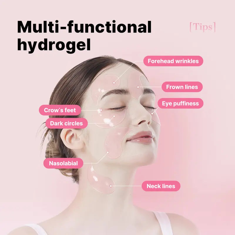 Korean No.1 Hydrogel Eye Patches – Dark Circles & Puffiness Solution