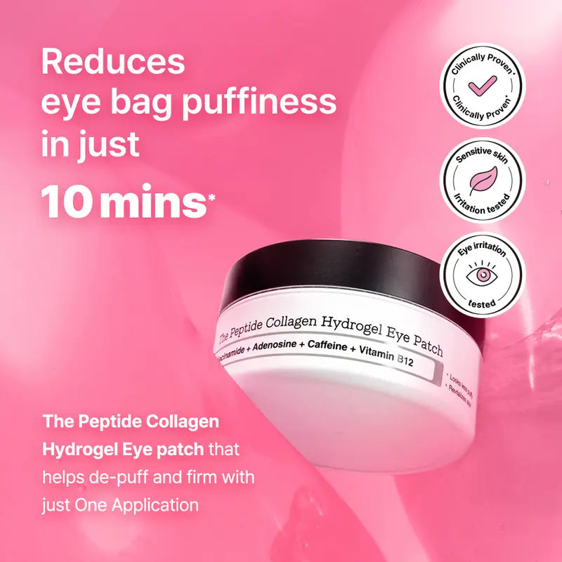 Korean No.1 Hydrogel Eye Patches – Dark Circles & Puffiness Solution